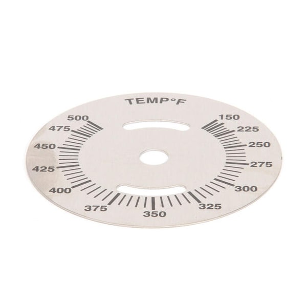 Plate, Dial Temperature